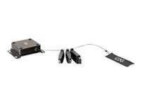 C2G Retractable Universal Mount HDMI Adapter Ring with Colour Coded - Videoadaptersats - svart - stöd för 4K 84269