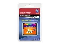 Transcend - Flash-minneskort - 2 GB - 133x - CompactFlash TS2GCF133