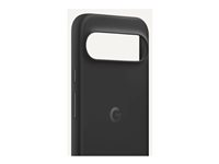 Google - Baksidesskydd för mobiltelefon - polykarbonatskal, silikon, mikrofiberfoder - obsidian - för Pixel 9 Pro XL GA05656-WW
