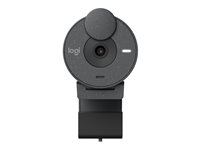 Logitech BRIO 300 - Webbkamera - färg - 2 MP - 1920 x 1080 - 720p, 1080p - ljud - USB-C 960-001436