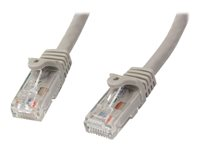 StarTech.com 7m CAT6 Ethernet Cable, 10 Gigabit Snagless RJ45 650MHz 100W PoE Patch Cord, CAT 6 10GbE UTP Network Cable w/Strain Relief, Grey, Wiring is UL Certified/TIA - Category 6 - 24AWG (N6PATC7MGR) - Patch-kabel - RJ-45 (hane) till RJ-45 (hane) - 7 m - UTP - CAT 6 - hakfri - grå N6PATC7MGR