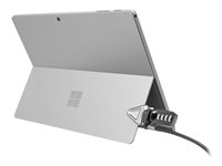 Compulocks Microsoft Surface Pro & Go Lock Adapter & Combination Cable Lock - Säkerhetslås - för Microsoft Surface Go, Pro SFLDG01CL