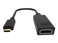 VISION - Videokort - 24 pin USB-C hane till HDMI hona - svart - stöd för 4K TC-USBCHDMI/BL