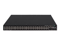 HPE FlexNetwork 5520 48G 4SFP+ HI 1-slot Switch - Switch - L3 - Administrerad - 48 x 10/100/1000 + 4 x 1 Gigabit / 10 Gigabit SFP+ - luftflöde från sida till baksida - rackmonterbar - CTO R8M26A