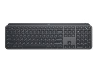 Logitech MX Keys Combo for Business - Sats med tangentbord och mus - bakgrundsbelyst - trådlös - Bluetooth LE - QWERTY - hela norden - grafit 920-010931