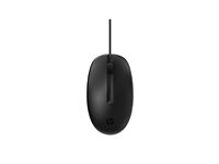 HP 128 - Mus - laser - kabelansluten - svart (paket om 120) - för HP 245 G9, 25X G9; Elite Mobile Thin Client mt645 G7; Fortis 11 G9; Laptop 15; Pro 260 G9 265D9A6