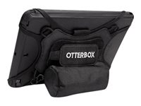 OtterBox Utility Series Latch - Baksidesskydd för surfplatta - med tillbehörspåse - svart - 10" 77-86914