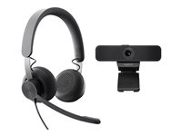 Logitech Wired Personal Video Collaboration Kit - Paket för videokonferens 991-000339