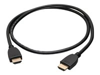 C2G 6ft 4K HDMI Cable with Ethernet - High Speed - UltraHD Cable - M/M - HDMI-kabel med Ethernet - HDMI hane till HDMI hane - 1.83 m - skärmad - svart 56783