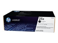 HP 25X - Lång livslängd - svart - original - LaserJet - tonerkassett (CF325X) - för LaserJet Enterprise M806dn, M806x+; LaserJet Enterprise Flow MFP M830z CF325X