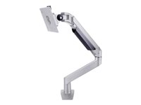 Multibrackets M VESA Gas Lift Arm Single - Monteringssats (vridbar arm, bordsfäste) - för LCD-display - aluminium - silver - skärmstorlek: 15"-32" 7350022737167
