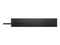 Dell Universal Dock - UD22 - Dockningsstation - USB-C - HDMI, 2 x DP, USB-C - 1GbE - 130 Watt - BTO - med 3 års avancerad utväxlingstjänst och begränsad hårdvarugaranti DELL-UD22