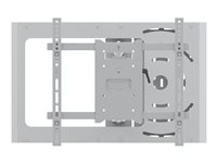 Multibrackets M Hospitality Flexarm with STB Enclosure - Konsol - för LCD-display - vit - skärmstorlek: 37"-70" - väggmonterbar 7350105210204