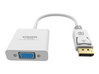 Vision - Videokonverterare - DisplayPort - VGA - vit TC-DPVGA