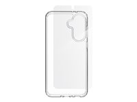 iFrogz Defence - Förpackning med flera enheter - baksidesskydd för mobiltelefon - klar - med skärmskyddare - för Samsung Galaxy A56 300518090