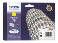 Epson 79 - 6.5 ml - gul - original - bläckpatron - för WorkForce Pro WF-4630DWF, WF-4640DTWF, WF-5110DW, WF-5190DW, WF-5620DWF, WF-5690DWF C13T79144010