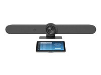 Logitech - Paket för videokonferens (Logitech Tap IP, Logitech Rally Bar) - Certifierad för Zoom Rooms, Certifierad för Microsoft Teams Rooms, RingCentral Certified, Tencent Meeting-certifierad - grafit 991-000422