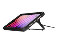 Compulocks iPad 10.2" Secured Kickstand - Stötsskydd för surfplatta - fällbart ställ - metall, gummi - svart - för Apple 10.9-inch iPad 102KS01KL