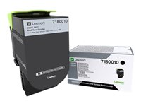 Lexmark - Svart - original - tonerkassett LCCP, LRP - för Lexmark CS317dn, CX317dn 71B0010