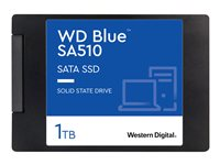 WD Blue SA510 WDS100T3B0A - SSD - 1 TB - inbyggd - 2.5" - SATA 6Gb/s - blå WDS100T3B0A