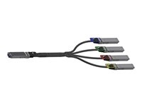 NVIDIA - 800GBase direktkoppad delare - OSFP (hane) till OSFP (hane) - 5 m - halogenfri, flat top, passive active copper cable (ACC) 980-9I50E-00N005