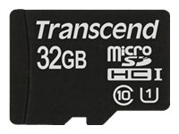 Transcend - Flash-minneskort - 32 GB - UHS Class 1 / Class10 - microSDHC TS32GUSDU1
