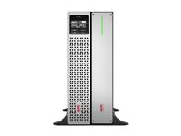 APC Smart-UPS On-Line SRTL1500RM4UXLI - UPS (kan monteras i rack) (hög densitet) - AC 220/230 V - 1350 Watt - 1500 VA - litiumjon - utgångskontakter: 8 - 4U - 1.83 m sladd - svart med främre avfasning i silver SRTL1500RM4UXLI