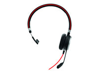 Jabra Evolve 40 MS mono - Headset - på örat - kabelansluten - USB, 3,5 mm kontakt - Certifierad för Skype for Buisness 6393-823-109