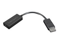 Lenovo - Videokort - DisplayPort hane till HDMI hona - 22.5 cm - svart - stöd för 4K 4X90R61023