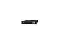 APC Smart-UPS SRT 1500VA RM - UPS (rackmonterbar/extern) - AC 220/230/240 V - 1.5 kW - 1500 VA - RS-232, USB - utgångskontakter: 6 - PFC - 2U - svart SRT1500RMXLI