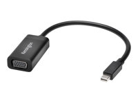 Kensington VM1000 Mini DisplayPort to VGA Adapter - Videokonverterare - DisplayPort - VGA - svart K33987WW