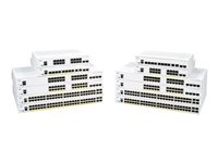 Cisco Business 350 Series CBS350-16P-E-2G - Switch - L3 - Administrerad - 16 x 10/100/1000 (PoE+) + 2 x Gigabit SFP - rackmonterbar - PoE+ (120 W) - återanvänd CBS350-16PE2GEU-RF