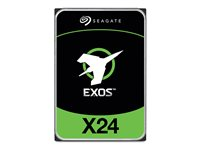 Seagate Exos X24 ST16000NM002H - Hårddisk - Enterprise - 16 TB - inbyggd - 3.5" - SATA 6Gb/s - 7200 rpm - buffert: 512 MB ST16000NM002H
