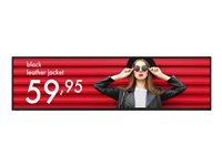 NEC MultiSync BT421 - 42" Diagonal klass platt LCD-skärm - digital skyltning 1920 x 480 - direktupplyst LED - med OPS med takfäste (enkel) 40001375