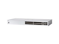 Cisco Business 350 Series CBS350-24S-4G - Switch - L3 - Administrerad - 24 x Gigabit SFP + 2 x kombination Gigabit Ethernet/Gigabit SFP + 2 x gigabit SFP (upplänk) - rackmonterbar - återanvänd CBS350-24S-4GUK-RF