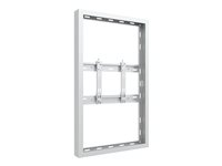 Multibrackets M Pro Series - Hölje - för digital skylt - liten - stål - vit - skärmstorlek: 43" - väggmonterbar 7350105211119