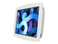 Compulocks iPad Air 10.9" Space Enclosure Wall Mount - Monteringskomponent (hölje) - för surfplatta - låsbar - vit - skärmstorlek: 10.9" - stativ, monterbart - för Apple 10.9-inch iPad Air (4:e generation, 5:e generation) 109IPDSW