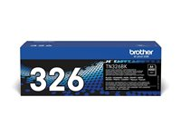Brother TN326BK - Svart - original - tonerkassett - för Brother DCP-L8400, DCP-L8450, HL-L8250, HL-L8350, MFC-L8650, MFC-L8850 TN326BK