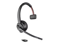 Poly Savi 8210-M Office - Savi 8200 series - headset - på örat - DECT / Bluetooth - trådlös - svart 8D3J8AA#ABB