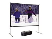 Da-Lite Fast-Fold Deluxe Screen System - Projektorduk - 16:9 - Da-Mat 88608