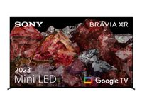 Sony Bravia Professional Displays FWD-75X95L - 75" Diagonal klass (74.5" visbar) - X95L Series LED-bakgrundsbelyst LCD-skärm - med TV-mottagare - digital skyltning - Smart TV - Google TV - 4K UHD (2160p) 3840 x 2160 - HDR - Direct LED - mörkt silver FWD-75X95L