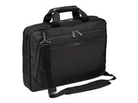 Targus CitySmart Slimline Topload - Notebook-väska - 14" - 15.6" - grå, svart TBT914EU