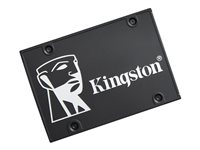 Kingston KC600 - SSD - krypterat - 2 TB - inbyggd - 2.5" - SATA 6Gb/s - 256-bit AES-XTS - Self-Encrypting Drive (SED), TCG Opal Encryption SKC600/2048G