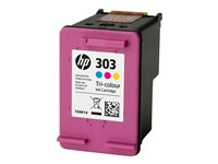 HP 303 - 4 ml - färg (cyan, magenta, gul) - original - bläckpatron - för ENVY Photo 62XX, Photo 71XX, Photo 78XX; ENVY Inspire 72XX, 79XX T6N01AE#301