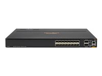 HPE Aruba CX 8360-16Y2C V2 - Switch - L3 - Administrerad - 16 x 1/10/25 Gigabit Ethernet SFP / SFP+ / SFP28 + 2 x 40/100 Gigabit QSFP+ / QSFP28 - bakre till främre luftflödet - rackmonterbar R9G11A