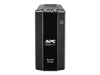APC Back-UPS Pro BR650MI - UPS - AC 230 V - 390 Watt - 650 VA - USB - utgångskontakter: 6 - svart BR650MI