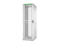 APC NetShelter SX Gen 2 - Rack skåp - 2436 H x 750 B x 1200 D mm, med sidor - golvstående - vit - 52U - 19" - TAA-kompatibel AR3358W2