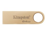 Kingston DataTraveler SE9 G3 - USB flash-enhet - 64 GB - USB 3.2 Gen 1 - guld DTSE9G3/64GB