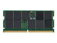 Kingston - DDR5 - modul - 16 GB - SO DIMM 262-pin - 4800 MHz / PC5-38400 - CL40 - 1.1 V - ej buffrad - on-die ECC KSM48T40BS8KM-16HM