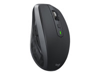 Logitech MX Anywhere 2S - Mus - laser - 7 knappar - trådlös - Bluetooth 4.0 LE - grafit 910-007230